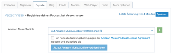 Podcast bei amazon music exporte Reiter