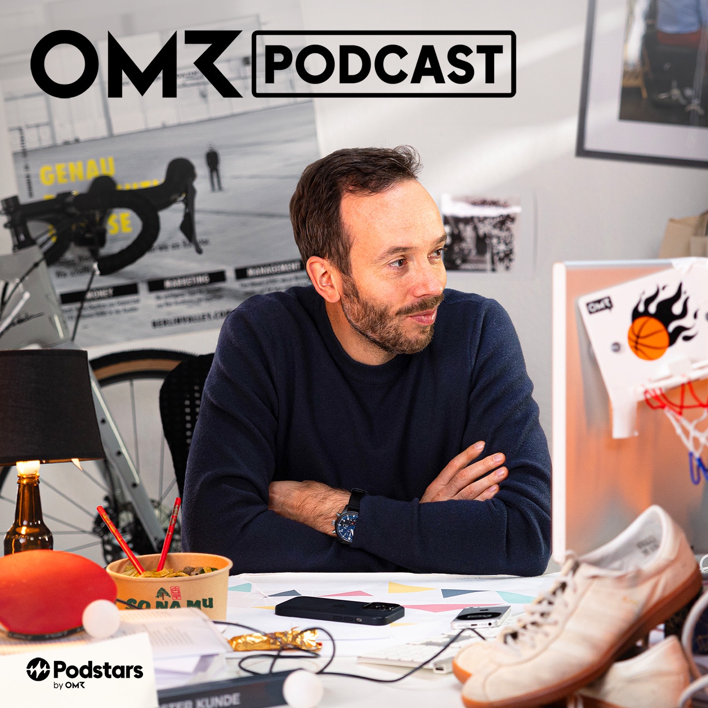 OMR Podcast Cover with Philipp Westermeyer